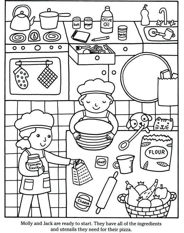 Cooking Coloring Pages Perfect Cooking Coloring Page Free Download 609x770 Cooking Coloring Pages Perfect Cooking Coloring Page Free Download