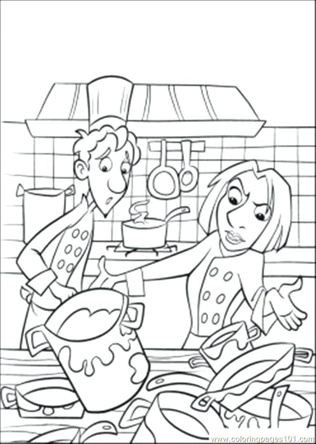 Kitchen Coloring Page All Is Dirty In The Kitchen Coloring Page 650x913 Kitchen Coloring Page All Is Dirty In The Kitchen Coloring Page