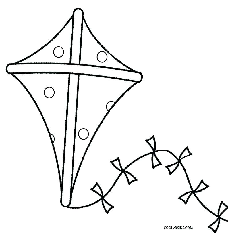 Kite Flying Coloring Pages Kids Coloring Coloring Page Outline 794x810 Kite Flying Coloring Pages Kids Coloring Coloring Page Outline