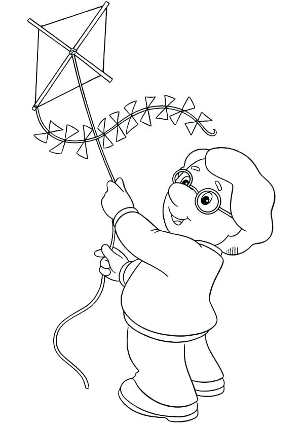 Blank Kite Coloring Page Kids Coloring Fly Coloring Page 600x840 Blank Kite Coloring Page Kids Coloring Fly Coloring Page