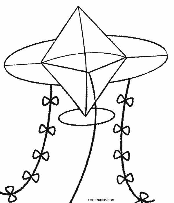 Printable Kite Coloring Pages For Kids Cool2bkids 600x700 Printable Kite Coloring Pages For Kids Cool2bkids