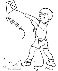 Color The Kite Flying Scene Kites, Worksheets And Scene 236x288 Color The Kite Flying Scene Kites, Worksheets And Scene