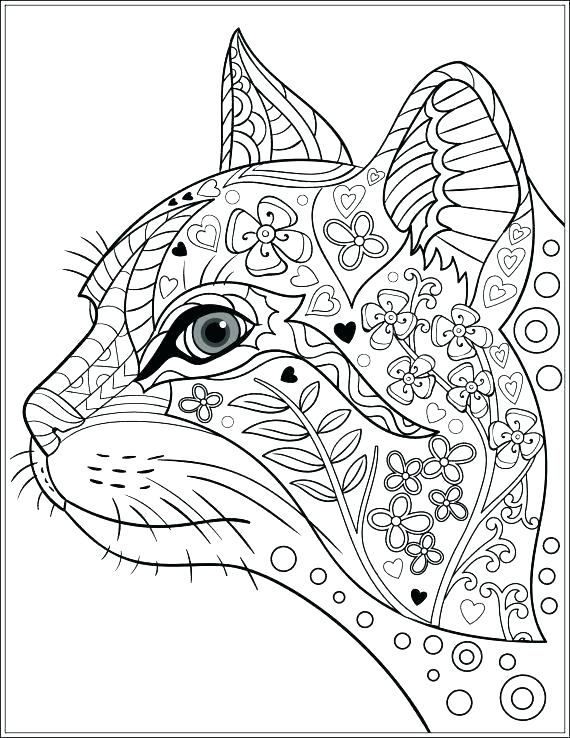 Coloring Pages Of Cats Cat And Kitten Coloring Pages Printable 570x738 Coloring Pages Of Cats Cat And Kitten Coloring Pages Printable