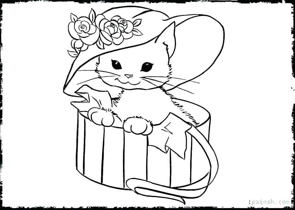 Kitten Coloring Pages For Adults Kitten Coloring Pages For Adults 1024x728 Kitten Coloring Pages For Adults Kitten Coloring Pages For Adults
