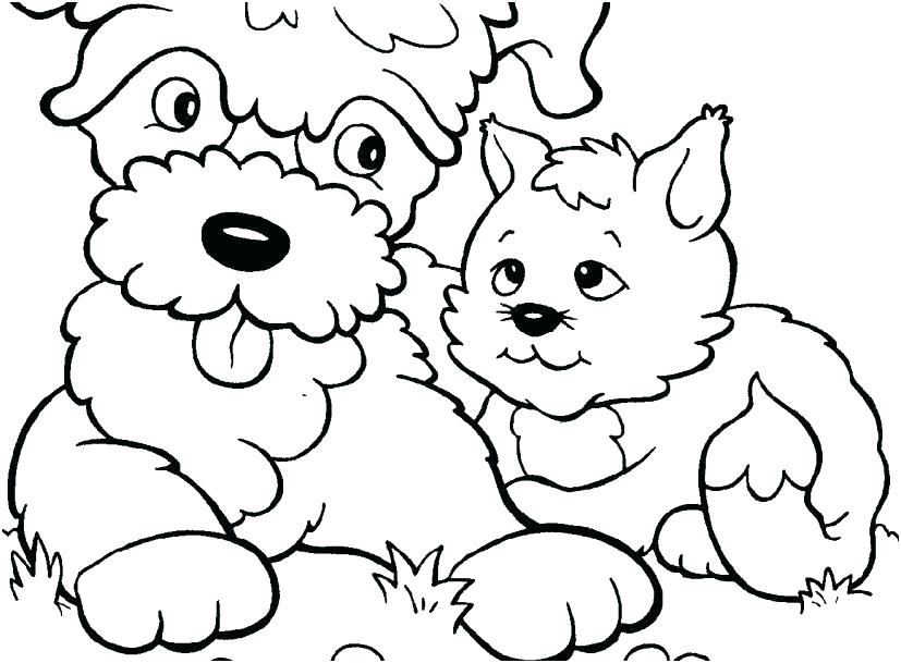 Kittens Coloring Pages For Adults 827x609 Kittens Coloring Pages For Adults