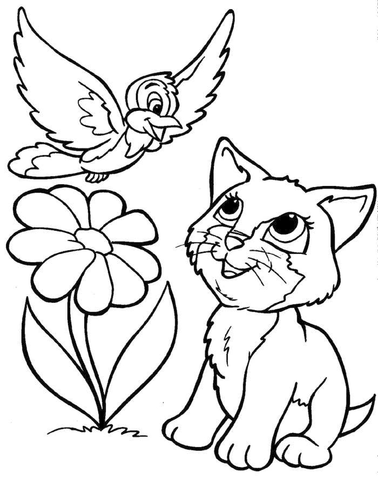 755x960 Get This Kitten Coloring Pages Kids Printable