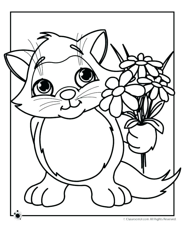 Kitten Coloring Pages Printable Cat Coloring Pages Printable Baby 741x960 Kitten Coloring Pages Printable Cat Coloring Pages Printable Baby