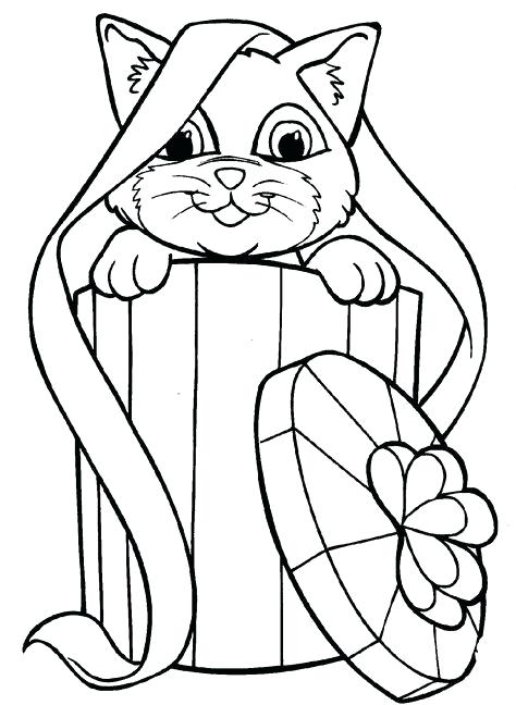 474x648 Kitten Christmas Coloring Pages Kitty Cat Coloring Pages Together