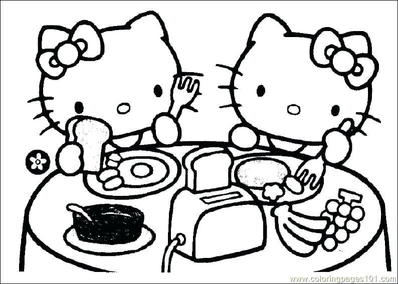 794x567 Hello Kitty Coloring Pages Christmas Tayar.site