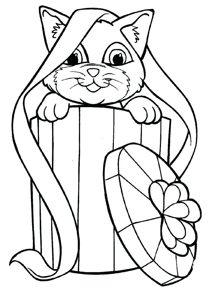 736x1007 Kitty Cat Coloring Pages Or Cat Coloring Pages Gallery