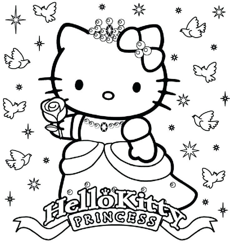 736x788 Hello Kitty Coloring Pages These Free For Kids Only The Best Are