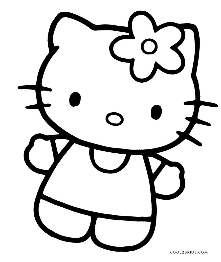 894x1059 Free Printable Hello Kitty Coloring Pages For Pages Cool2bkids