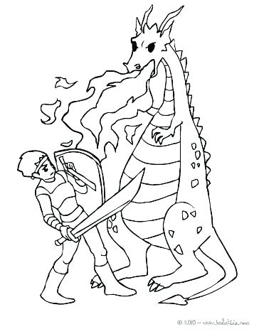 364x470 Knight Coloring Pages Knight Coloring Page Knight Coloring Page