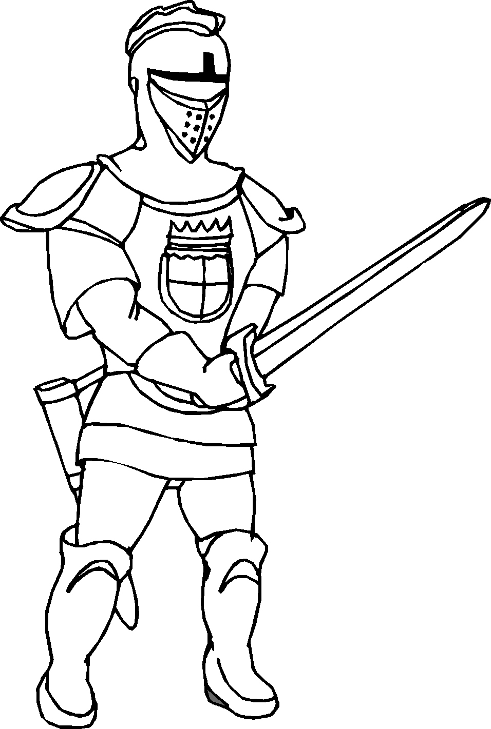 Knight Coloring Pages at GetColorings.com | Free printable colorings ...