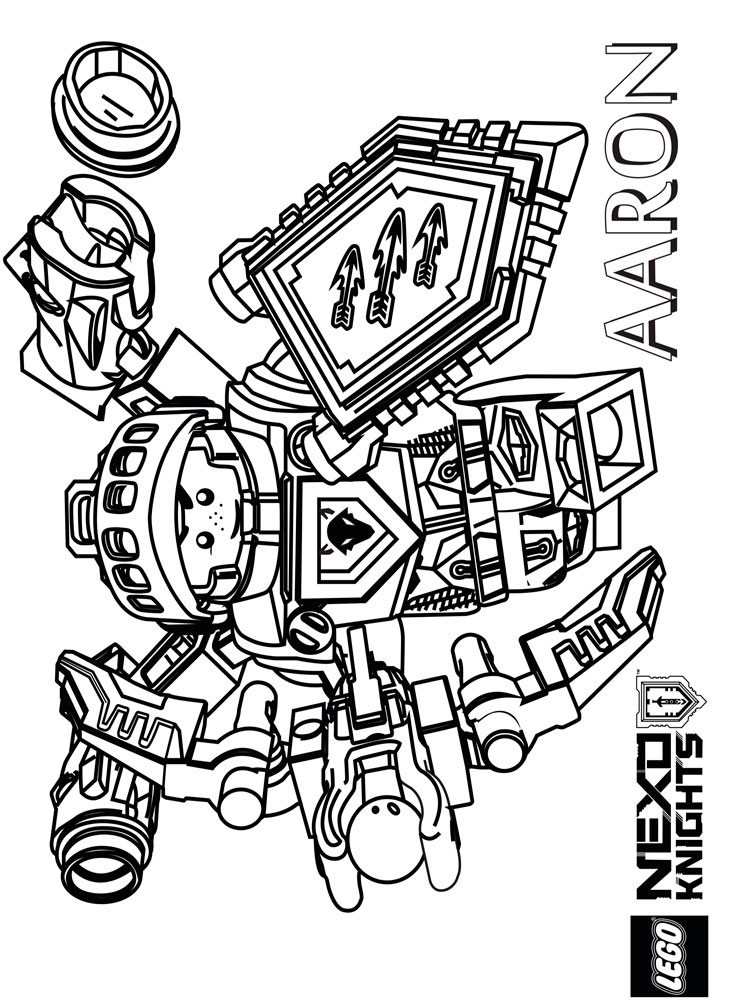 750x1000 Lego Nexo Knight Coloring Pages. Free Printable Lego Nexo Knight