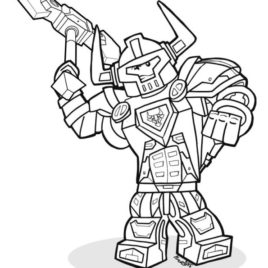 268x268 Lego Nexo Knights Coloring Pages Free Printable Lego Nexo Lego