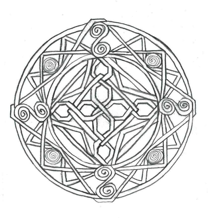 839x882 Celtic Knot Coloring Pages Free Knot Coloring Pages To Print