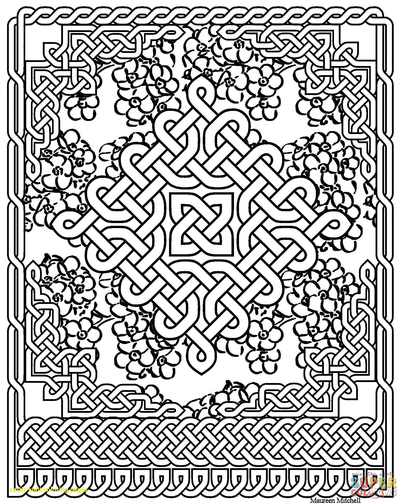 1600x2000 Celtic Knot Coloring Pages With Celtic Art Coloring Pages