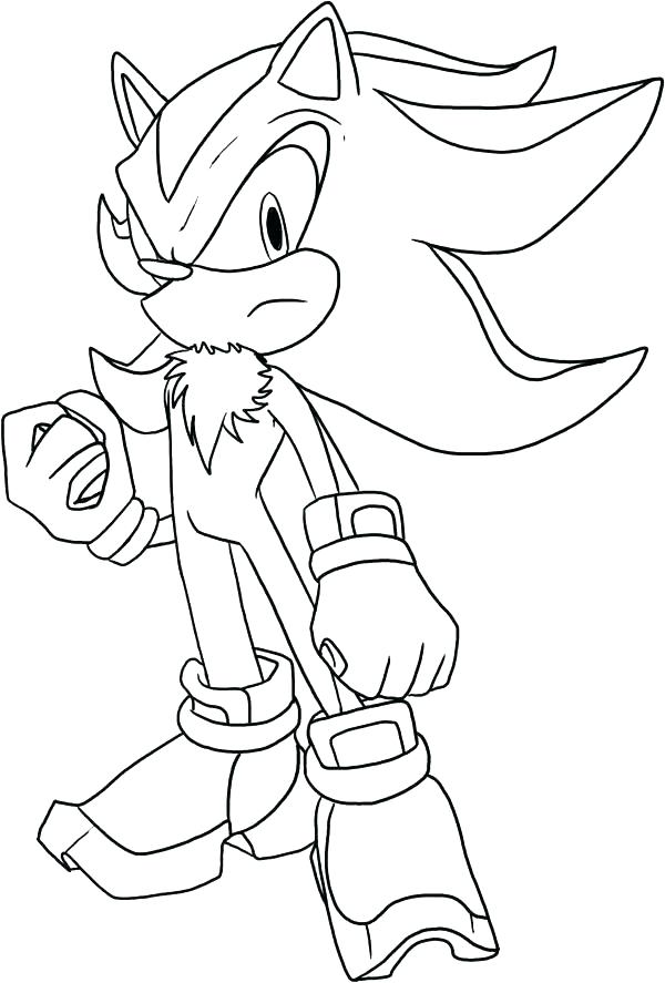 600x887 Sonic And Knuckles Coloring Pages Ing Ing Sonic X Knuckles