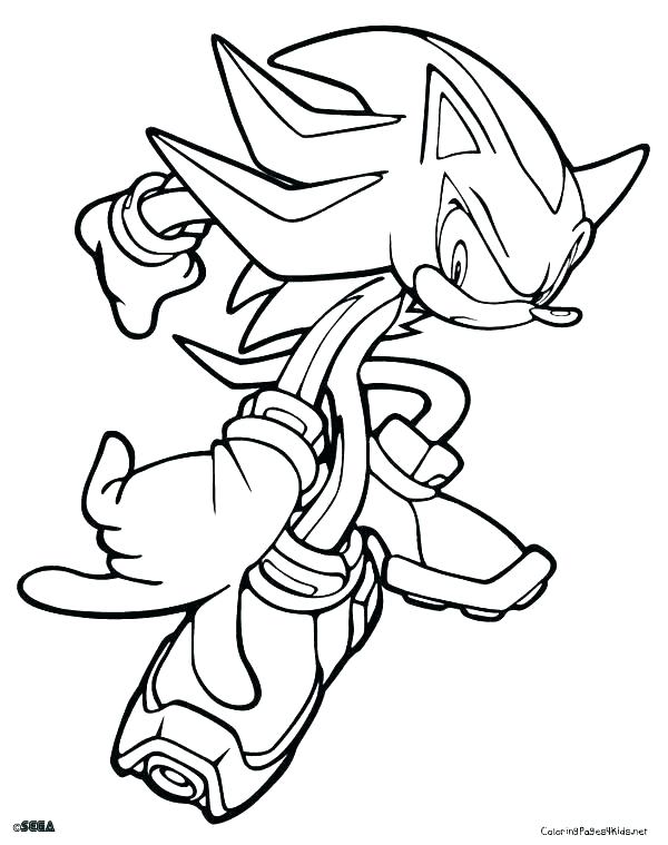 600x759 Sonic Coloring Pages Sonic Color Page Coloring Pages Coloring Page