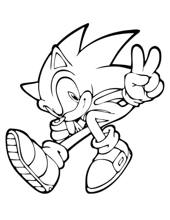 550x711 Knuckles The Echidna Coloring Pages Knuckles Coloring Pages