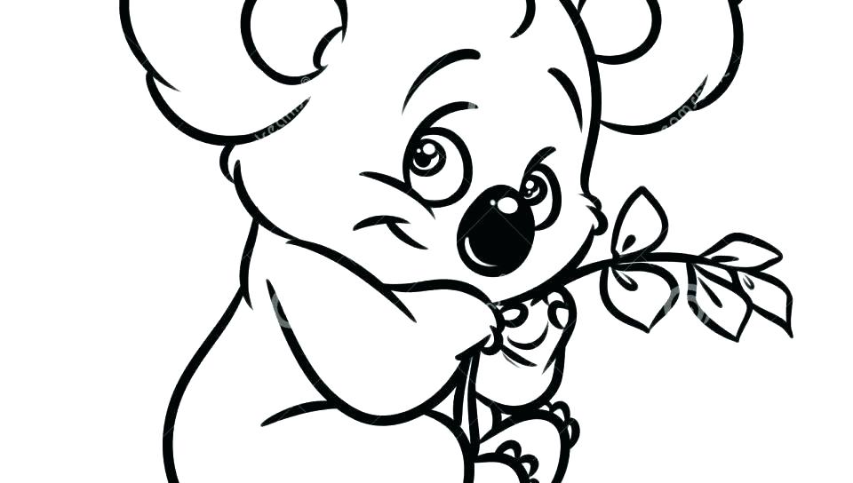 960x544 Koala Bear Coloring Page Koala Coloring Pages Koala Bear Coloring