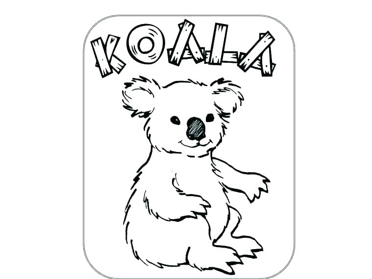 759x569 Koala Coloring Pages Coloring Pages Of Koalas Koala Coloring Page