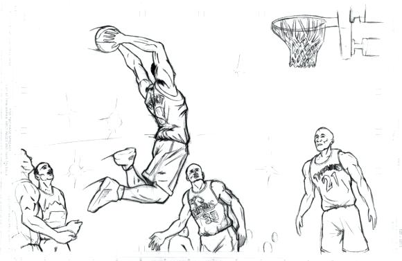 580x377 Kobe Bryant Coloring Pages Kobe Bryant Coloring Pages Coloring