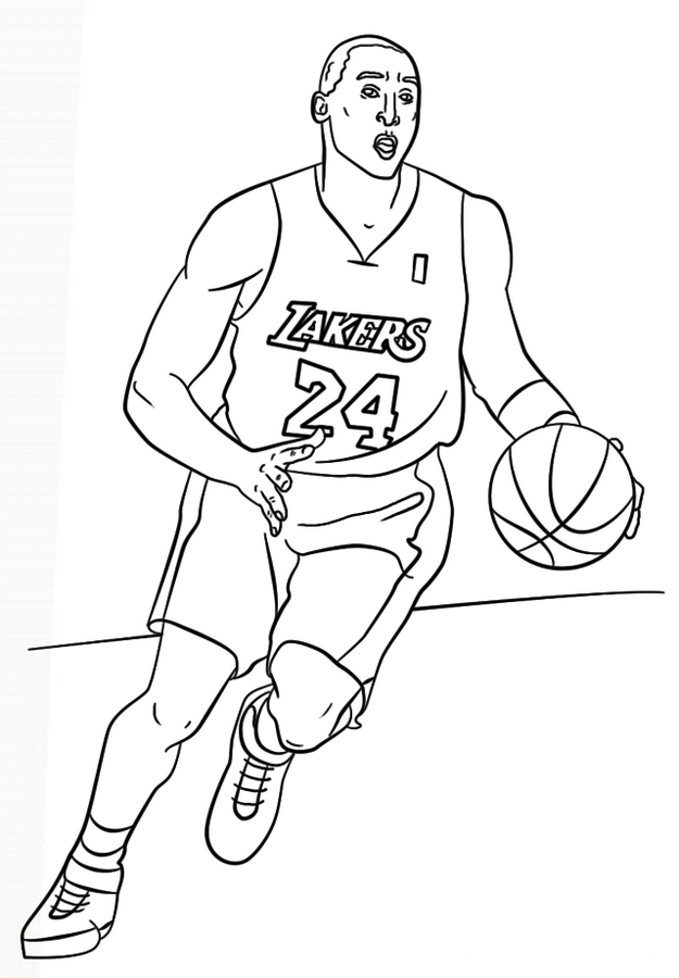 625x900 Nba Coloring Page