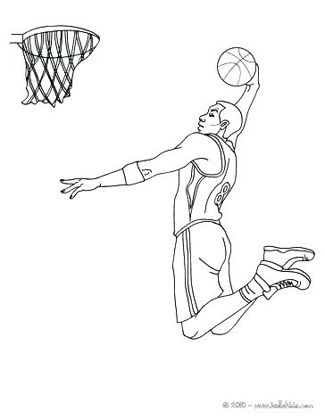 364x470 Kobe Bryant Coloring Pages