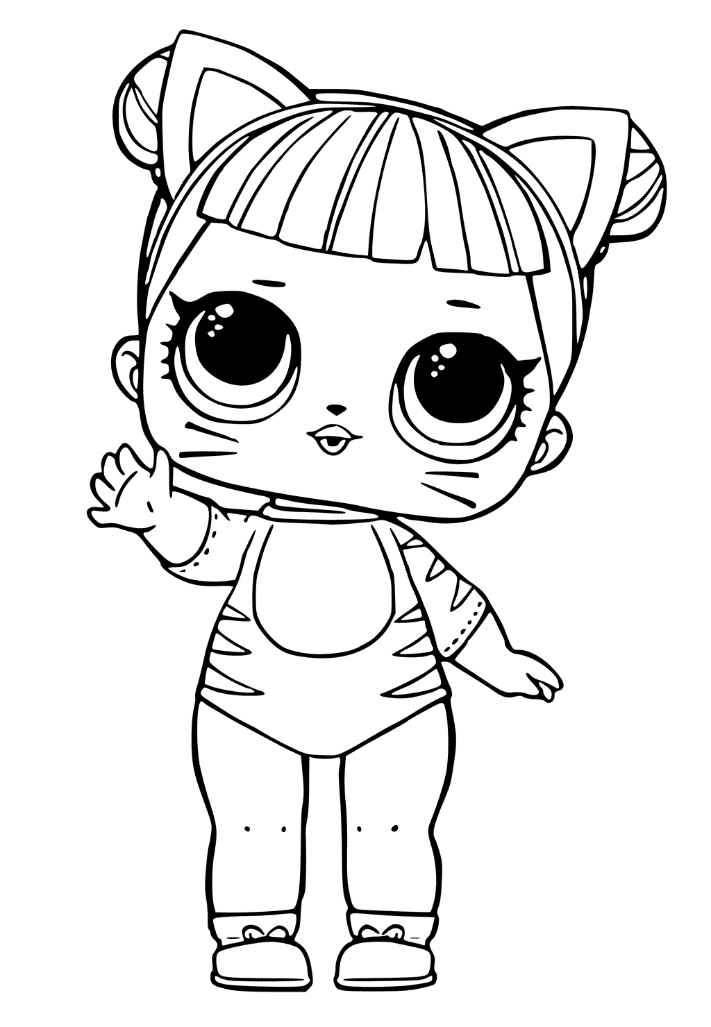 1024x1480 Colouring Pages Dolls