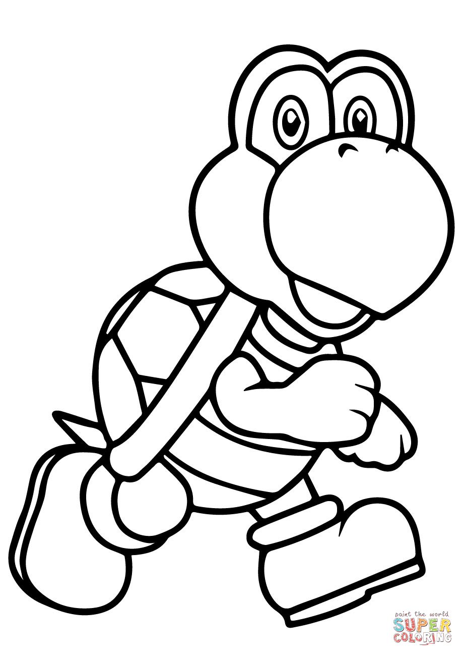Koopa Troopa Coloring Pages Mario Bros Koopa Troopa Coloring Page 919x1300 Koopa Troopa Coloring Pages Mario Bros Koopa Troopa Coloring Page