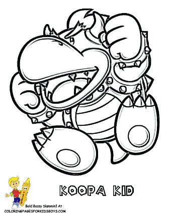 336x435 Koopa Coloring Pages Nzherald.co