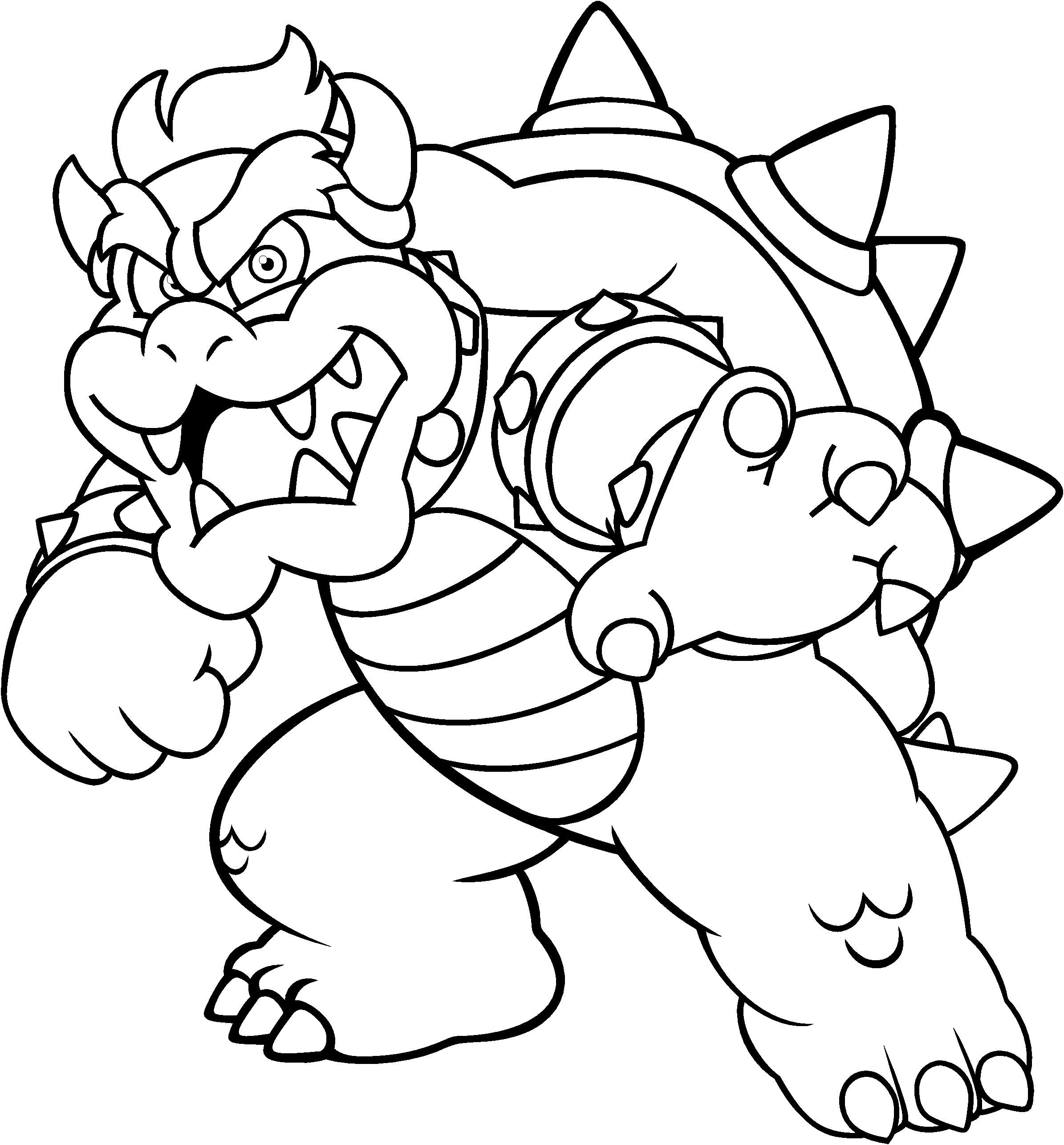 Bowser Coloring Pages Elegant Koopalings Coloring Pages Coloring 2390x2571 Bowser Coloring Pages Elegant Koopalings Coloring Pages Coloring