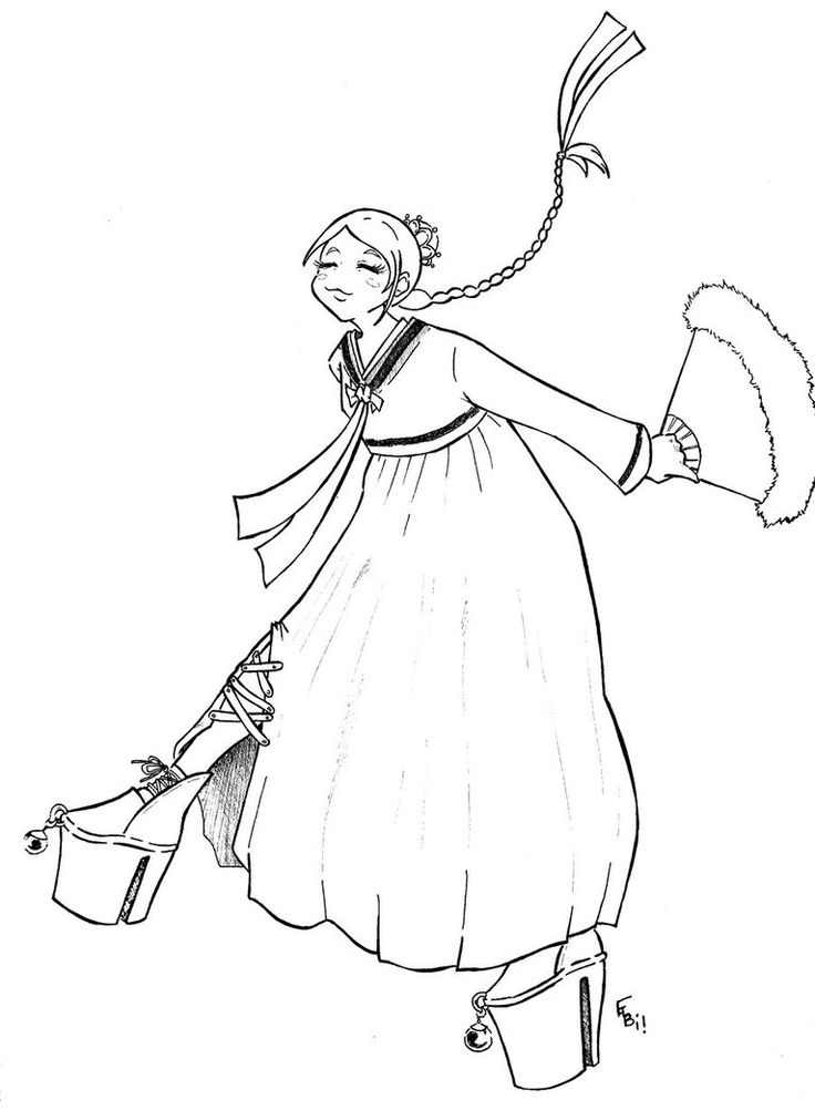 736x1002 54 Best Korean Coloring Pages Images On Korea, South