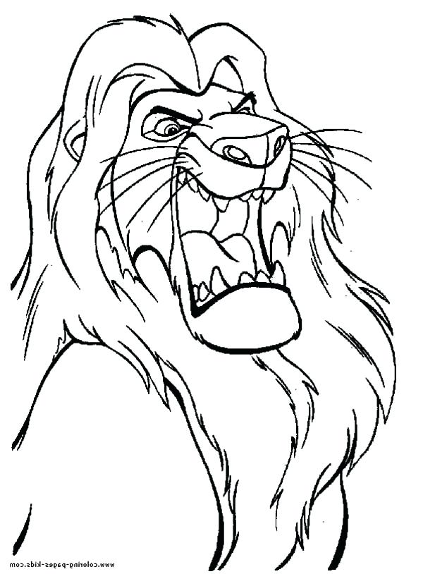 The Great Lion King Coloring Page Download Print 2 Kovu Pages 600x814 The Great Lion King Coloring Page Download Print 2 Kovu Pages