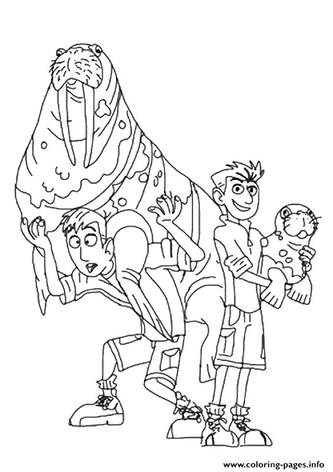 678x960 Wild Kratts Coloring Pages Icontent