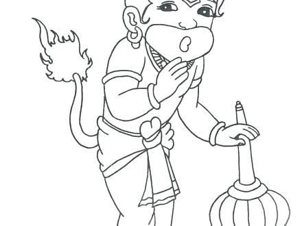 440x330 Krishna Coloring Pages