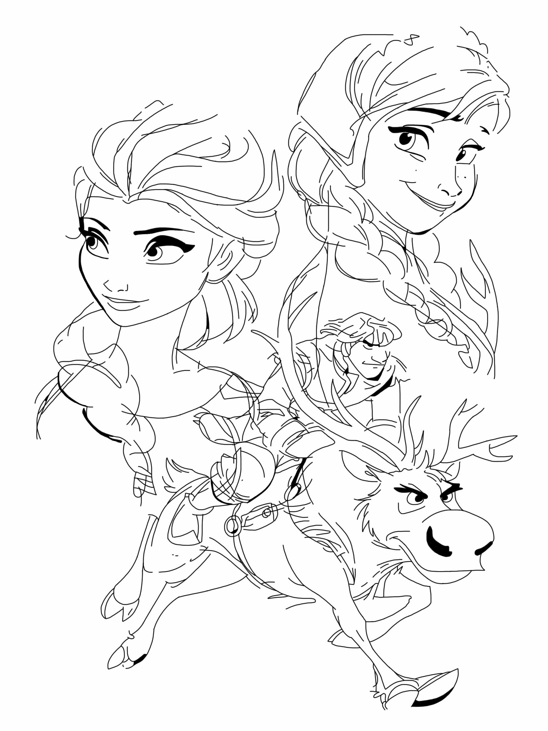 Frozen Coloring Pages Anna And Kristoff Wagashiya 1800x2400 Frozen Coloring Pages Anna And Kristoff Wagashiya