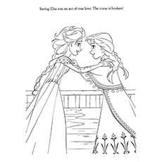 230x230 50 Beautiful Frozen Coloring Pages For Your Little Princess