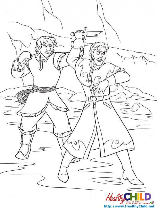 600x795 Frozen Kristoff Hans