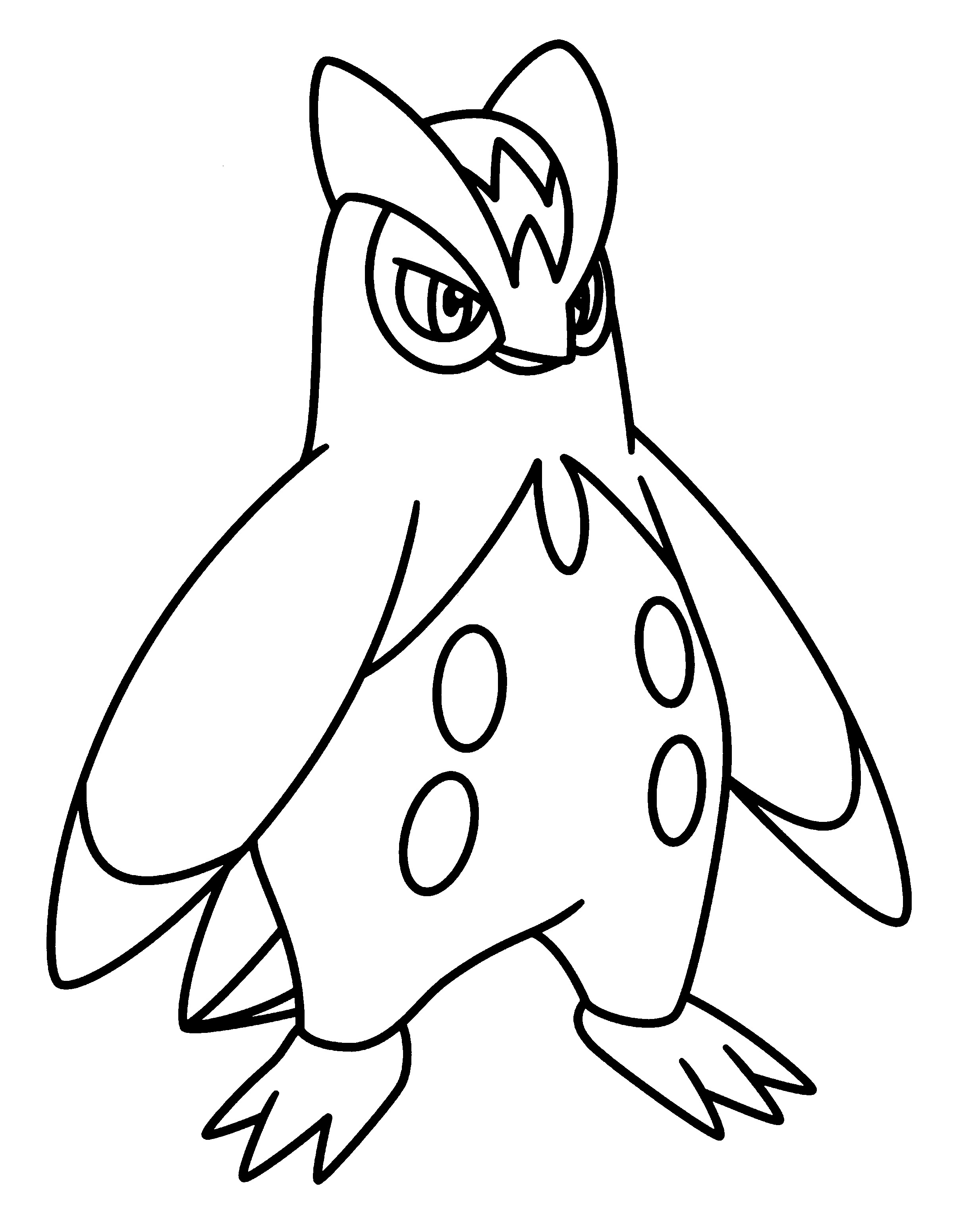 2400x3100 Pokemon Coloring Pages Krookodile