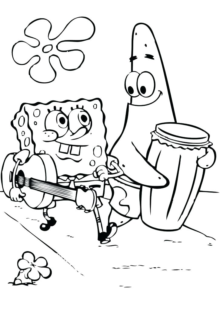 726x1024 Krusty Krab Coloring Pages
