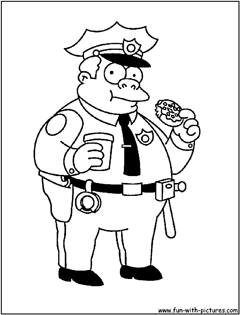 Simpsons Coloring Pages 800x1050 Simpsons Coloring Pages