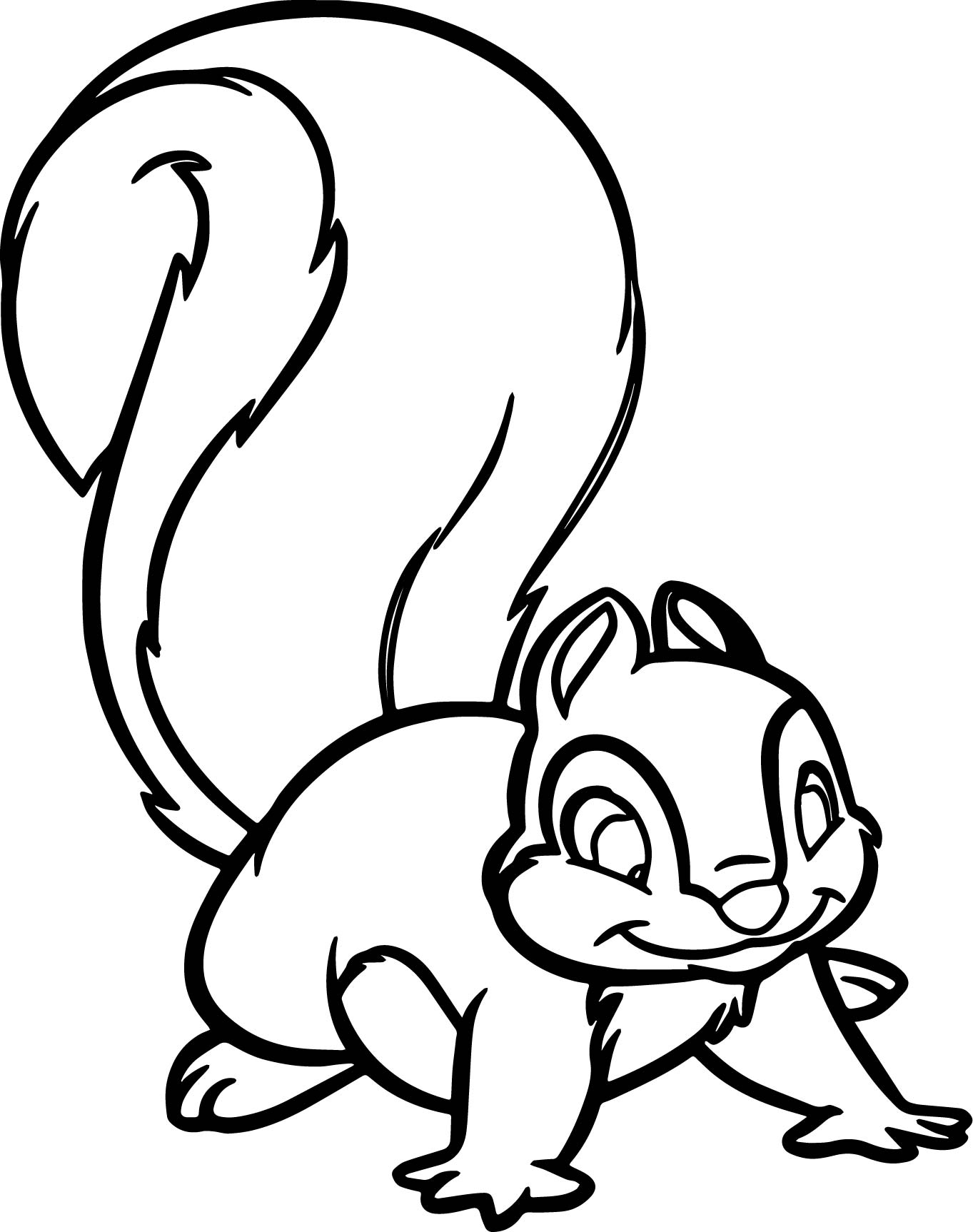 Snow White Forest Animals Snow White Squirrel Cartoon Coloring 1363x1726 Snow White Forest Animals Snow White Squirrel Cartoon Coloring