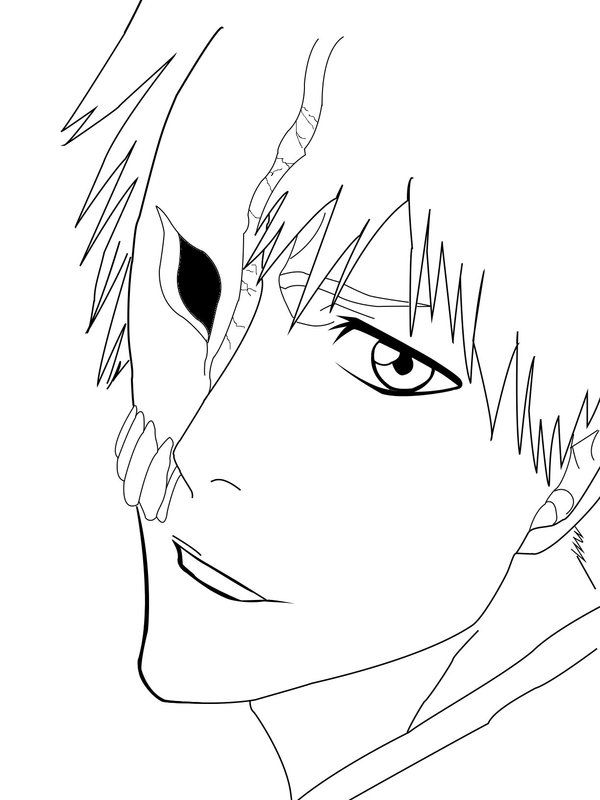600x800 Bleach Coloring Page Bleach