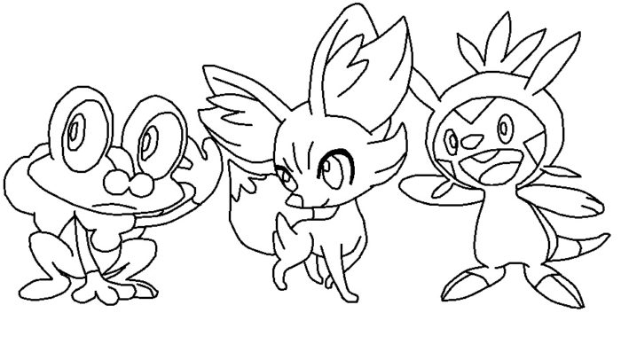 700x397 Coloring Pages. Pokemon Xy Coloring Pages