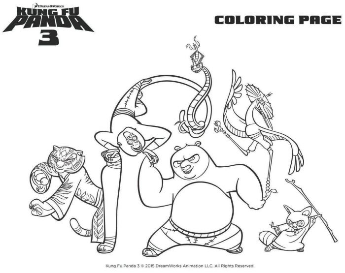 700x555 Printable Kung Fu Panda Coloring Page Fox Home Entertainment
