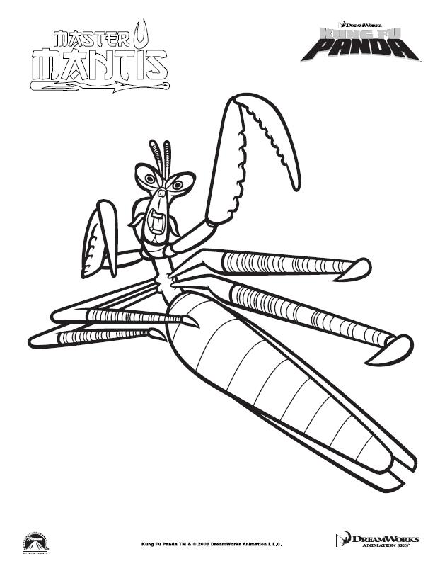 Kung Fu Panda Coloring Page 420875 622x806 Kung Fu Panda Coloring Page 420875