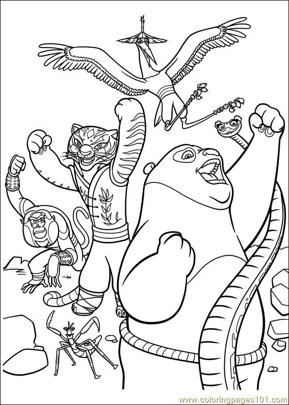 Kung Fu Panda 2 Coloring Pages Minister Coloring 567x794 Kung Fu Panda 2 Coloring Pages Minister Coloring